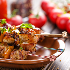 Palillos <span class=keywords><strong>para</strong></span> Cócteles, <span class=keywords><strong>Pinchos</strong></span> Metálicos <span class=keywords><strong>para</strong></span> Bebidas, Reutilizables, de Acero Inoxidable, Palillos <span class=keywords><strong>para</strong></span> Decorar, Palillos Metálicos <span class=keywords><strong>para</strong></span> Bloody Mary - Product Image 6