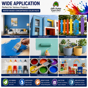 Colorante Universal a Base de Agua ALAWAL, Pigmento de Alta Concentración para Tintes de Pintura Interior y Exterior, Ecológico y Resistente a la Decoloración - Product Image 5