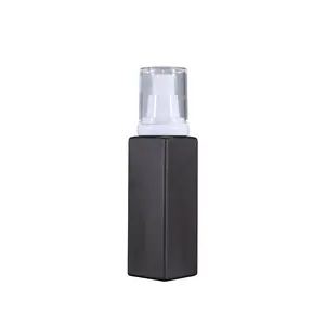Lots of free samples from stock 50ml 100ml PE Square Plastic Fine Mist Empty Cosmetic Packaging Spray Bottle