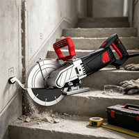 Rainureuse murale 2200W à formage unique pour pierre, avec scie circulaire