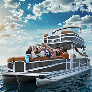 เรือยอชท์อลูมิเนียมสองชั้นสุดหรูสำหรับความบันเทิง พักผ่อน ท่องเที่ยว ชมวิว ล่องเรือ กีฬา และตกปลา - Product Image 6