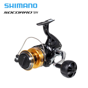 รอกตกปลาแบบสปินนิ่ง <span class=keywords><strong>SOCORRO</strong></span> <span class=keywords><strong>SW</strong></span> Original HAGANE X-SHIP สำหรับตกปลาทะเล น้ำเค็ม 4+1BB แรงต้าน 10-12 กก. สำหรับตกปลาในทะเลสาบ แม่น้ำ ใช้กับเหยื่อปลอม - Product Image 6