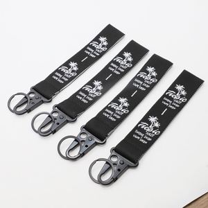 Cordón de Muñeca Jacquard Totalmente Personalizable, Porta Llaves Tejido de Primera Calidad, Artículo Promocional Reutilizable para la Identidad Corporativa - Product Image 1