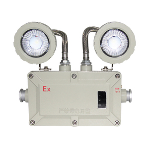 2*3W Señal de salida de cabeza LED doble Luz DE EMERGENCIA Iluminación de emergencia a prueba de explosiones para fundición de minería de petróleo - Product Image 3