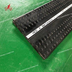 Vida ve cıvata ile süper kemer ve kauçuk konveyör bant için HEZI-J6W standart hızlı değişim dikişsiz konveyör bant konektörü - Product Image 2