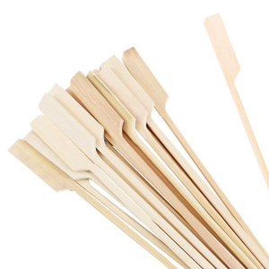 902163-64 50 unidades/bolsa 12cm 18cm Brochetas de Bambú Natural para Barbacoa, Parrilla, Kebab y Asados <span class=keywords><strong>PartyMaker</strong></span> - Product Image 4
