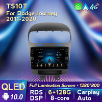 Navifly-autoradio TS10T, Android 10, 8 cœurs, 6 go/128 go, lecteur multimédia, DVD, stéréo, vidéo, pour voiture Dodge Journey (2011, 2020)