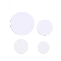 RFID Anti-métal LF HF PVC Tag rfid Material Management Coin Sticker tag