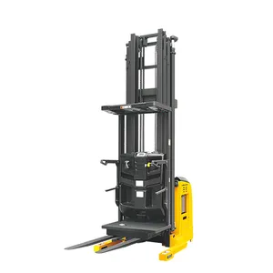 Maximum lifting height 8 meters electric order picker forklift truck