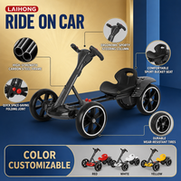 Kart électrique pliable pour enfants, sans installation, quatre roues, avec siège, portable, voiture jouet pour enfants