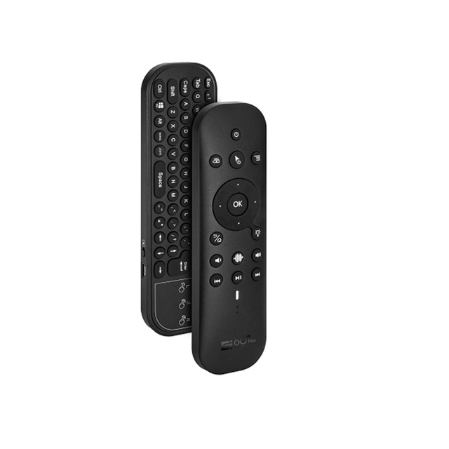 G60S PRO BT English Russian Air Mouse Gyroscope Cheapest Voice 2.4GHz Wireless Touchpad Remote Control Backlit Air Mouse