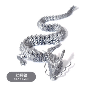 Juguete de Dragón Chino de Plástico de 80 cm, Regalo de Fantasía para Amantes de los Dragones, Decoración del Hogar - Product Image 2