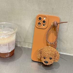 <span class=keywords><strong>Coque</strong></span> <span class=keywords><strong>de</strong></span> <span class=keywords><strong>protection</strong></span> <span class=keywords><strong>de</strong></span> mode pour filles pour iPhone Vivo pour <span class=keywords><strong>Huawei</strong></span> <span class=keywords><strong>coque</strong></span> <span class=keywords><strong>de</strong></span> téléphone portable avec pendentif petit ours couverture arrière mobile - Product Image 4