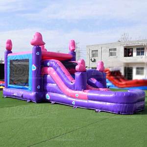 Thương Mại Lớn Ngoài Trời Trẻ Em Inflatable Unicorn Bouncer Nhảy Moonwalk Thoát Nhà Pvc Với Trượt Nước Unicorn Bouncy Castle - Product Image 5