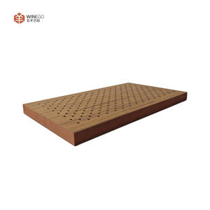 Panneau acoustique mural perforé en bois plaqué MGO de qualité A WINEGO pour salles de concert - Product Image 4