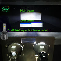 Golongtech – ampoule bomblo GL62 h4 canbus, nouveau design, éclairage de voiture h4 led 2022 W 110W 90W luces led h4 canbus 45W55W, 100