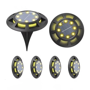 Lampe solaire LED pour extérieur, IP65, lumière décorative pour pelouse, jardin, cour, villa, paysage - Product Image 2