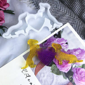 Moule en silicone pour résine fait main, style DIY, ornements décoratifs et outils pour gâteaux, pour la fabrication de résine, moule en plâtre - Product Image 5