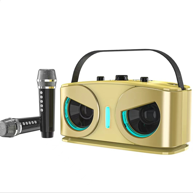 Owl for Speaker Wireless Microphone KTV Set Hi-Res Audio Rechargeable Battery Portable Eco-Friendly for Outdoor Use Home