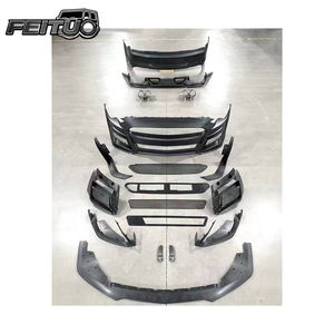 Kit de Carrocería Nuevo para Conversión de Automóviles, Kit de Carrocería para Mustang 2018-2022, Actualización a <span class=keywords><strong>GT500</strong></span>, Parachoques Delantero y Trasero, Faldones Laterales - Product Image 2