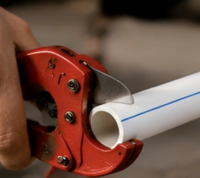 Tuyau en plastique MPP de grand diamètre, tube d'alimentation en eau souterraine personnalisé, pipeline d'eau froide pour projets de construction