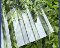 Lámina de Techo de Policarbonato, Panel de PC Corrugado con Recubrimiento UV, Material de Techo Ligero para Grandes Proyectos de Construcción