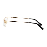 Gafas Ópticas Clásicas de Metal con Media Montura para Hombre, Diseño Cuadrado Moderno, Ajuste Cómodo para Todas las Formas de Rostro, Personalizables