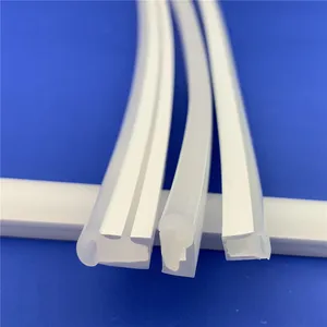 Flexível impermeável e à prova de fogo do silicone manga cartão slot flexível levou luz com manga do silicone LED strip luz tubo