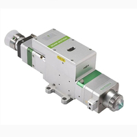 Kepala Pemotong Laser Auto Focus Raytools BM110 4KW Fiber Antarmuka QBH Apertur Jernih 28mm untuk Lembaran dan Pipa Logam CNC