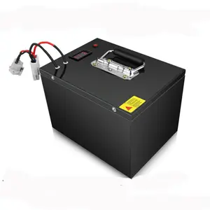 DIY customize 12V 24V 48V lifepo4 50Ah 100Ah 200Ah bicycle ion akku case Lithium Battery Pack for solar system RV Electric Car