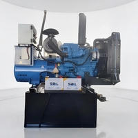 Générateur diesel Yuchai 2.8-18kw de haute qualité, 18kw 20kva, type super silencieux, châssis ouvert, avec moteur Yuchai/Weichai ATS