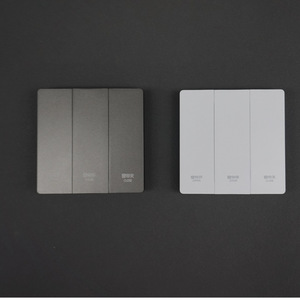 Télécommande universelle intelligente autocollante murale, émetteur RF 433 MHz, sans fil, simple ou double canal, pour panneau 86, contrôle par application - Product Image 2