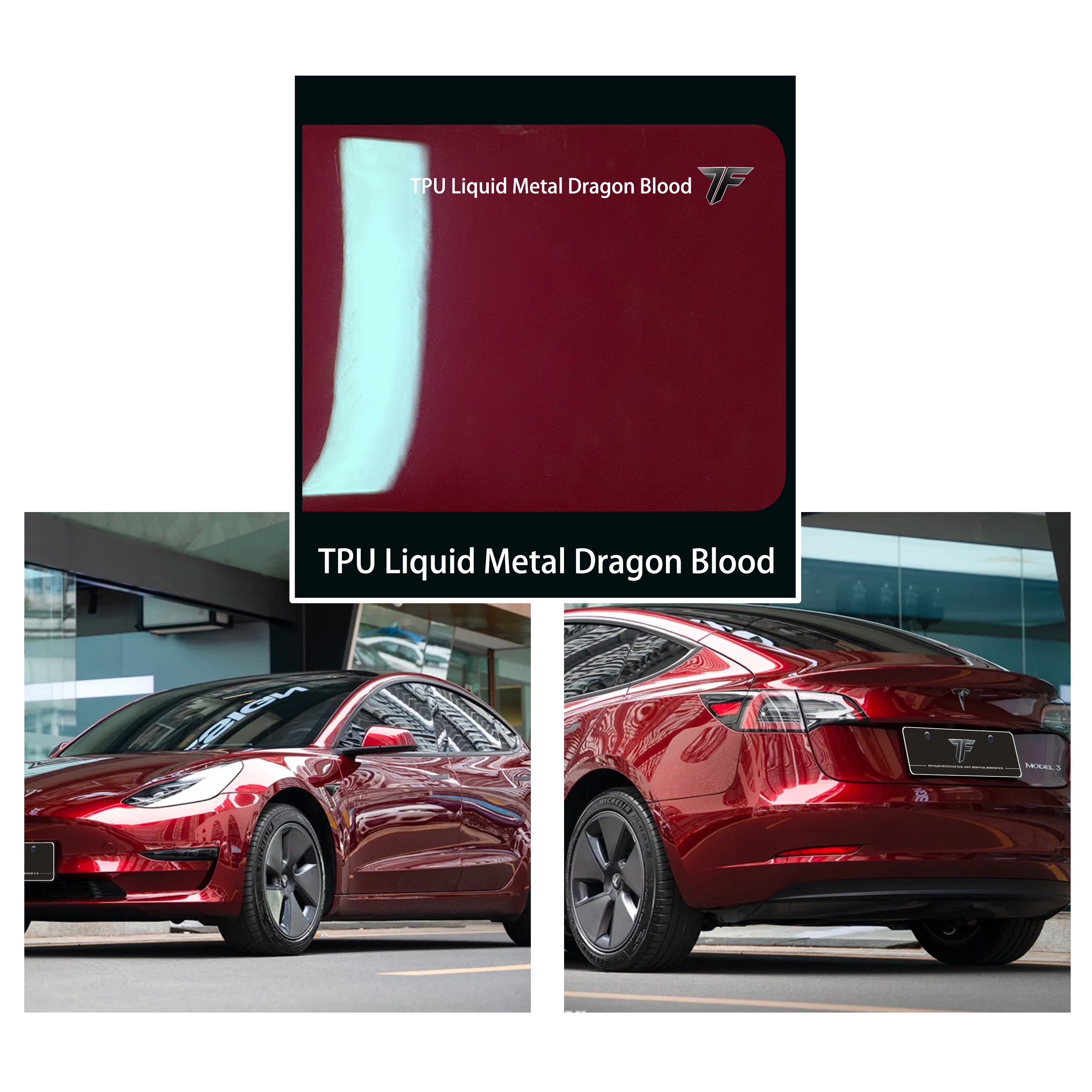 TPU-Metal líquido-Sangre de dragón