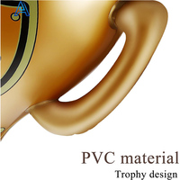 Trophée gonflable personnalisé en PVC pour la publicité, le promotionnement et les cadeaux publicitaires.