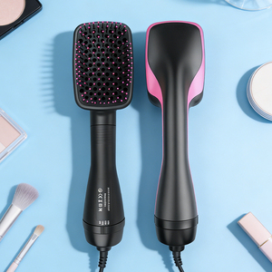 Best All-I-One Hot Air Styling Brush Large <b>Heating</b> Area 10 Levels Control Hair <b>Comb</b> Anti Static Professional Paddle Brush - Product Image 1