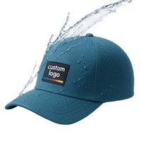 Gorra de Béisbol de 5 Paneles con Logotipo Personalizado de Alta Calidad, Impermeable, Transpirable, con Cierre de Cuerda Ajustable para Hombres y Mujeres Golfistas