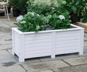 Alta qualità Pvc lungo fioriera scatola vasi di fiori decorazioni per la casa