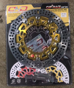 จานเบรคแต่งมอเตอร์ไซค์คุณภาพแท้จากไทยและอินโดนีเซีย ขนาด 320 มม. พร้อมอะแดปเตอร์สำหรับ <span class=keywords><strong>Suzuki</strong></span> Gixxer 150 ขายดี - Product Image 2