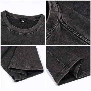 เสื้อยืดโอเวอร์ไซส์พิมพ์ลายสไตล์วินเทจ คอโอ ทรงหลวม แขนสั้น สำหรับผู้ชาย รับผลิตตามสั่ง ขายส่งราคาถูก - Product Image 5