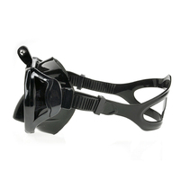 Masque de plongée libre, équipement de plongée sous-marine, lunettes de plongée sportives avec support GoPro