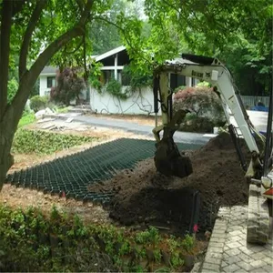 New Style Geocell Erosion Control Road Reinforcement Black Industrial Lightweight Plastic PE 1.1 or 1.2 Mm for Sand Geocell
