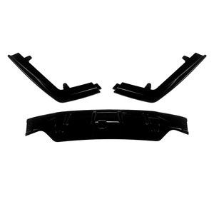 Alerón Trasero para BMW Serie 7 G11 G12 M Sport 2019-2022, Material ABS con Acabado Negro Piano y Textura de Fibra de Carbono - Product Image 5