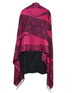 Étole longue en viscose tissée pour femme, avec tombé fluide, pour tenues décontractées, collections de boutique - Product Image 3