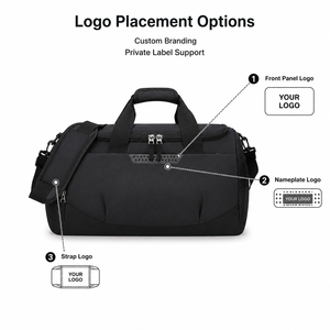 Borsa Sportiva Impermeabile con Logo Personalizzato, Grande Capacità, Separazione Asciutto/Bagnato, Borsa da Palestra e <span class=keywords><strong>Nuoto</strong></span> per Uomo - Product Image 5