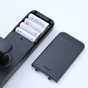 Wenxun Smart Fingerprint <b>Lock</b> S069M M For Wooden Door With Peephole Password Card Swipe Home Indoor Hotel Use - Product Image 2