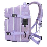 Sac à dos tactique Lupu Gear 36-56L, imperméable, pour sports de plein air, unisexe, avec poches en filet et fermeture à glissière