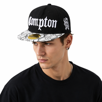 Gorra de Visera Plana con Bordado de Logotipo Personalizado, Múltiples Estilos, Gorras Snapback Lisas, Unisex, Deportivas, para Ciclismo al Aire Libre