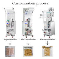 Machine d'emballage automatique de poudre de 1 kg, café, chocolat, grains, Biscuit, sucre, riz, thé, maïs, fraiseuse de farine et d'emballage