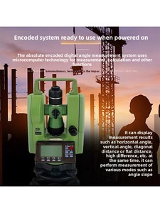 Teodolito Eletrônico a Laser de Alta Precisão Dadi De2A-L, Garantia de 1 Ano, Peso de 4,1kg, Medições Horizontais e Verticais, ODM - Product Image 5
