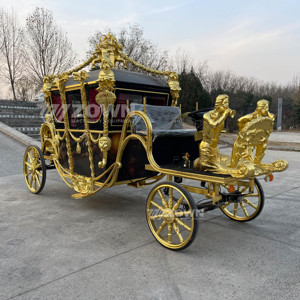 Carruaje Real Eléctrico de Lujo de 4 Ruedas, Marca ZOWN, el Más Popular, para Bodas, con Capacidad para 4-6 Personas - Product Image 4